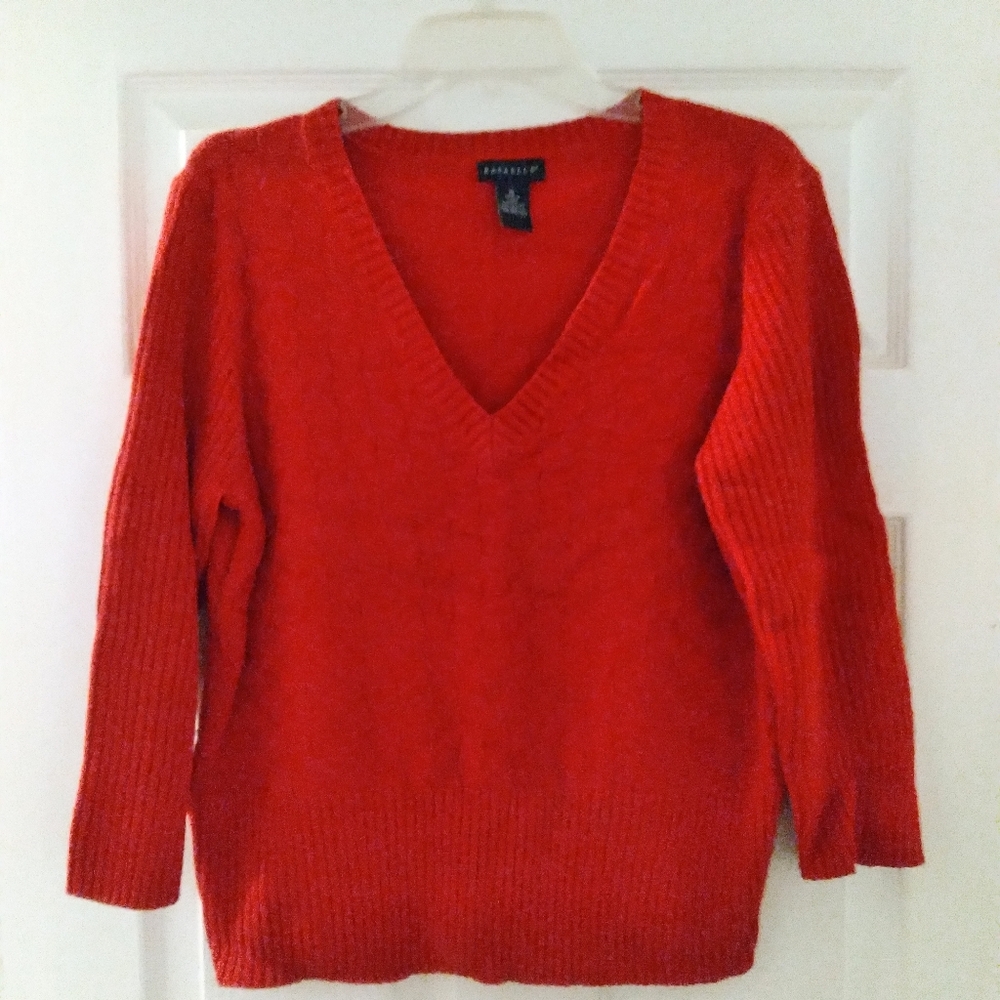 Rafaella V-Neck Sweater